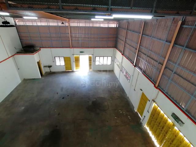 CORNER Terrace Factory (Size 4,900sqft) Selesa Jaya Balakong WIDE ROAD 1