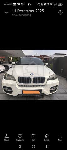 2011/2012 Bmw X6 3.0 xDrive35i Sport (CBU) (A) - 2