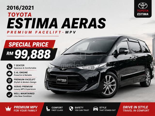2016 Toyota ESTIMA 2.4 AERAS PREMIUM (A) FULL LOAN - 1