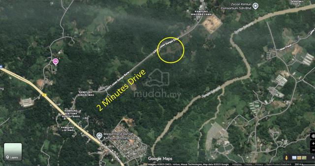 6.97 Acres Native Agriculture Land (1st Lot) @ 27th Mile JLN KCH-SRN 1