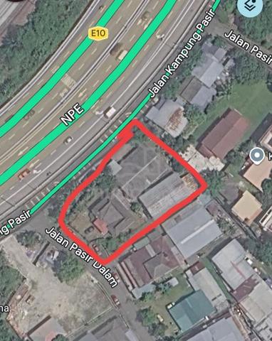 Tanah untuk di jual di pantai dalam 1