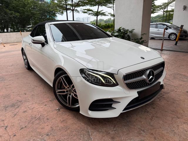 2018 Mercedes Benz E300 AMG CONVERTIBLE LOWMILEAGE - 1