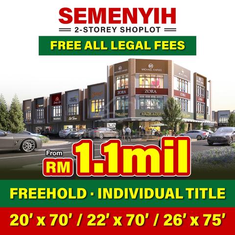2 Storey Semenyih new shop lot, University Nottingham 1