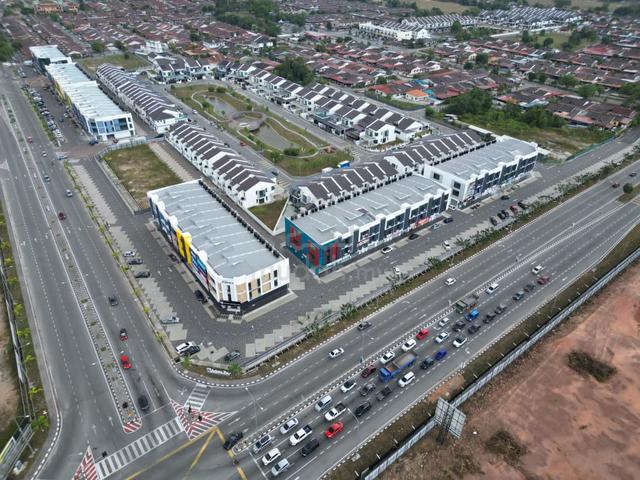 Aman Parc Business Centre Facing Main Road Ground Floor Side By Side 1