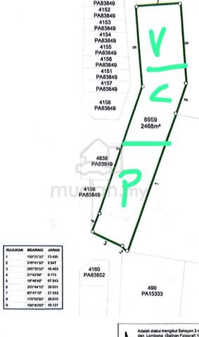 Sg Dua Utama Vacant Land 5000sqft Commercial Butterworth 5