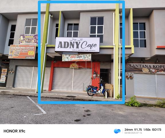 Kedai/pejabat untuk disewa Kuala Berang 1