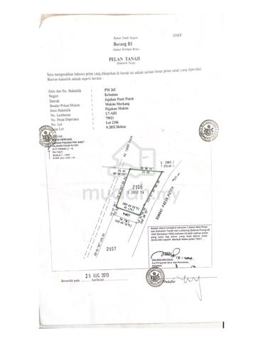 Tanah Untuk Dijual- Jelor, Pasir Puteh, Kelantan (Tepi Station Petron) 1