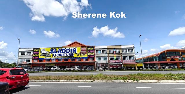 C0076 3 Storey Shop Corner Muara Tuang Berangan Heights 1