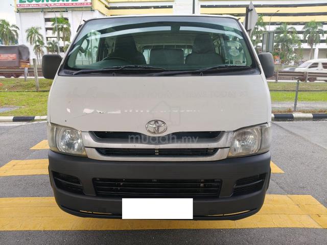 2009 yota Hiace 2.5 (M) Panel Van ( No Paint ) - 2