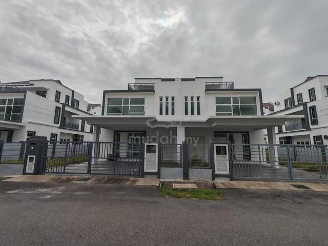 24hr Security Swimming Pool 2 Sty Semi D House Klebang Utama 1