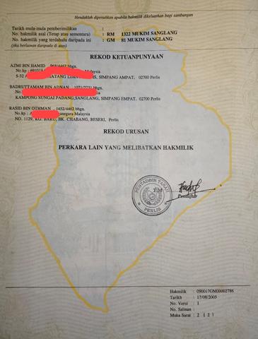 Tanah untuk dijual 1