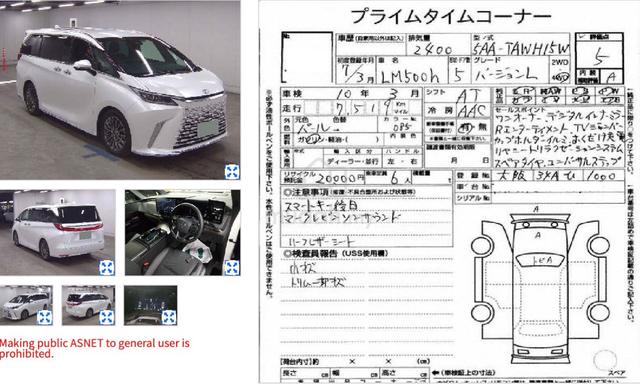 5A BLACKSEAT 2025 Lexus LM 500H 2.4 VERSION L FULL - 2