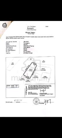 3lot tanah jual murah borong Bukit Payong 1