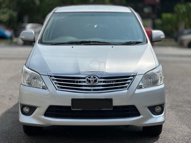 2012 Toyota INNOVA 2.0 G New Model (A) Good Cond - 2
