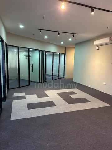 SunSuria Forum Partial Furnished Office Facing Main Road for RENT 1
