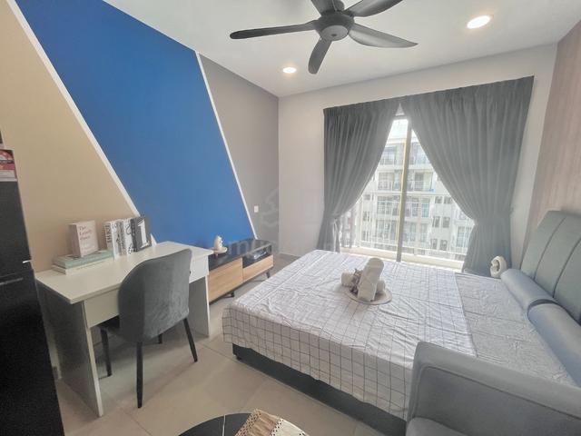 Studio room with balcony for rent at DK Impian @ Shah Alam 1
