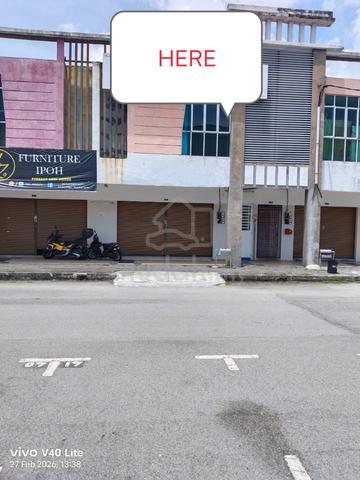 Shoplot for rent at Jelapang sequare Ipoh 1