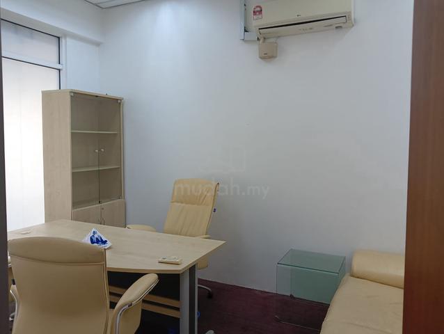 setapak pv128 office full furnish ,1300sf partition aircond . 1