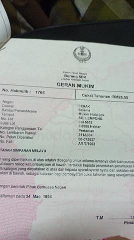 Tanah Untuk Di jual 1