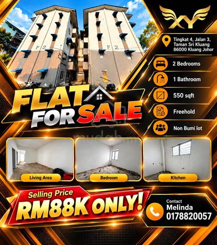 Flat Taman Sri kluang 1