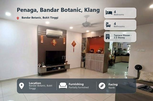2.5 Storey FULLY EXTENDED House @ Penaga, Bandar Botanic, Klang 1