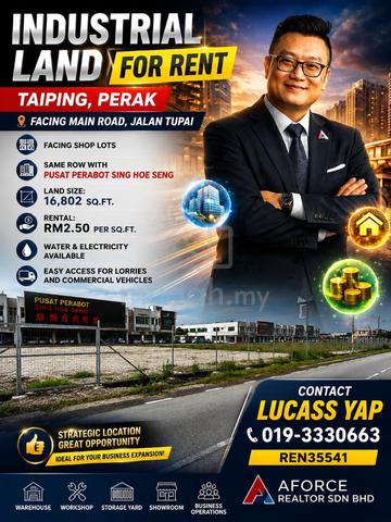 Industrial Land for Rent | Taiping, Perak 1