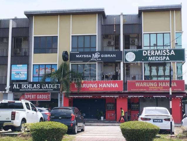 ( Facing Main Road ) Office Lot For Rent Crystal  Ville Cyberjaya 1