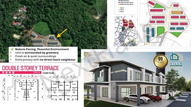 Brand New Double-Storey Terrace — Central Villa 4 (Intermediate Unit) 1