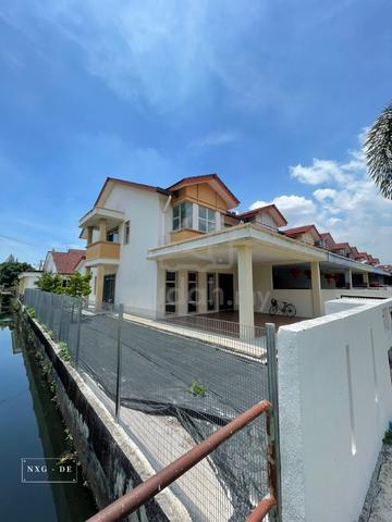 Good condition! Corner Double Storey House Taman Yayasan Jenjarom Rent 1