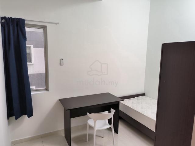 Fully Furnished Single Room @ I-Residence Kota Damansara | Near MRT & 1