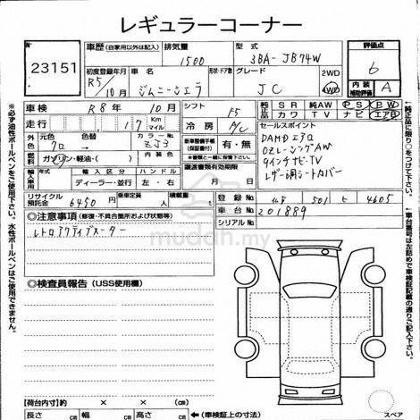 2023 Suzuki JIMNY JC 1.5 (M) FULL LITTLE DELTA KIT - 2