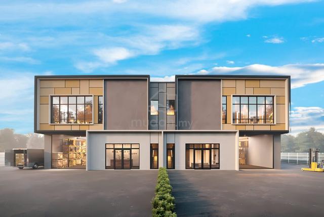 Semi‑detached factory located at Ong Yi How, Butterworth 1