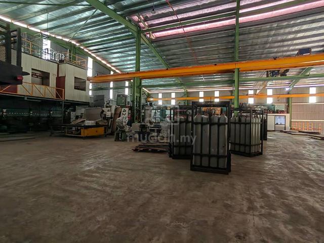 Kulai Double Storey Detached Factory with 3 Storey Office For Sale 1