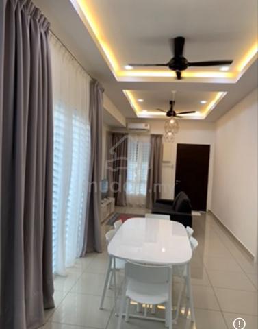 Fully furnished with aircond Semi-D for rent 1