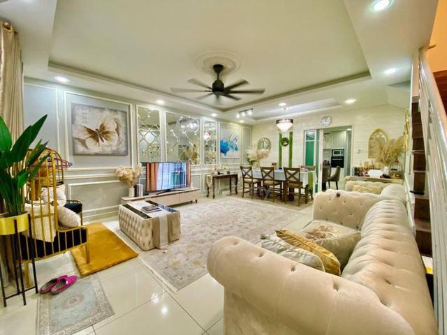 Fully Reno 2 stry Taman Bentara Jalan Puyuh , Teluk Panglima Garang 1