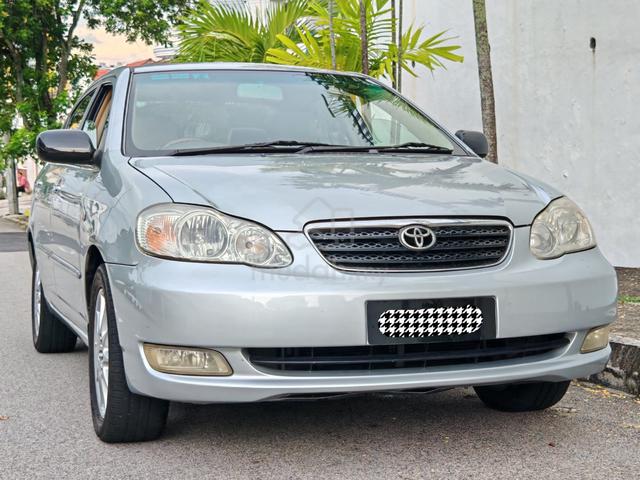 2004 Toyota COROLLA 1.8 ALTIS G (A) 1 OWNER - 1