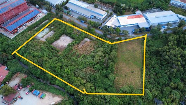 Jelapang / 4 Acres Industrial Land For Sale / Flat land / Silibin 1