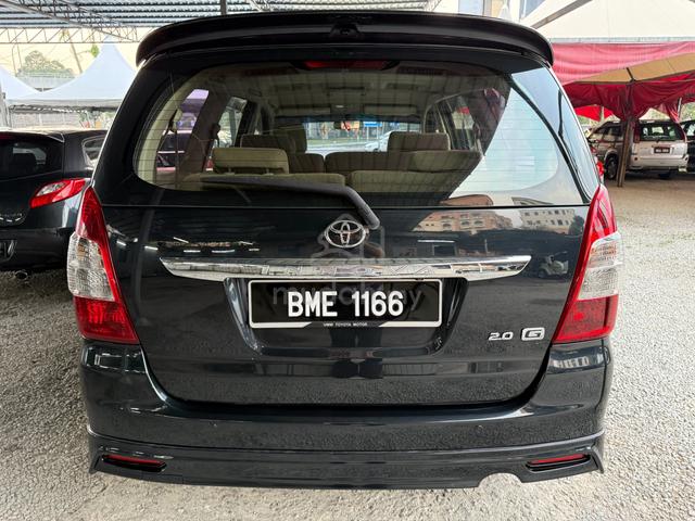 Toyota INNOVA 2.0 G (A) FULL TOYOTA SERVICE TIPTOP - 5