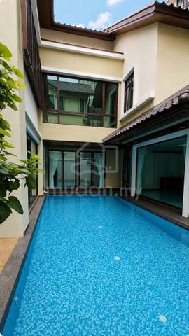 Private Pool Bungalow Villa in Mont Kiara Surround by Shop Food Green 1