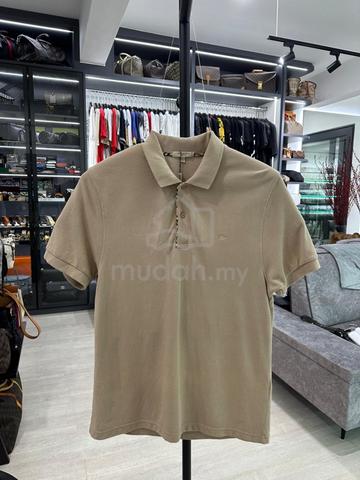 Burberry polo khaki hotsell