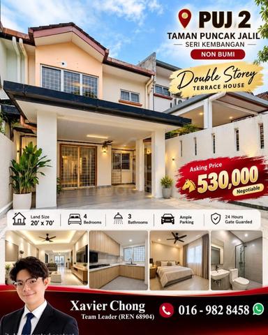BELOW MARKET PRICE 2 Storey Terrace Residence, Taman Puncak Jalil 1