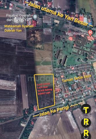 Tanah Tepi Jalan Di Bandar Yan Kedah 5
