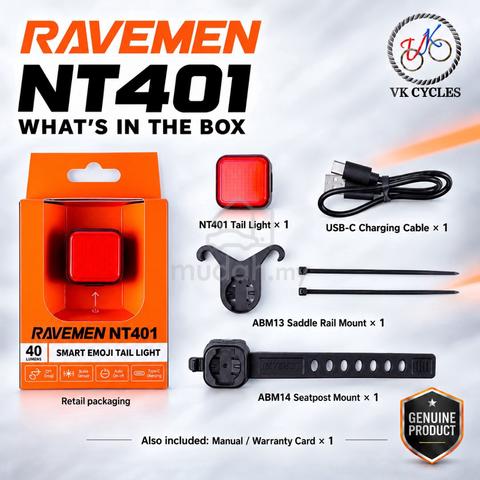 RAVEMEN NT401 Smart Bicycle Tail Light 40 Lumens - photo 5 of 6