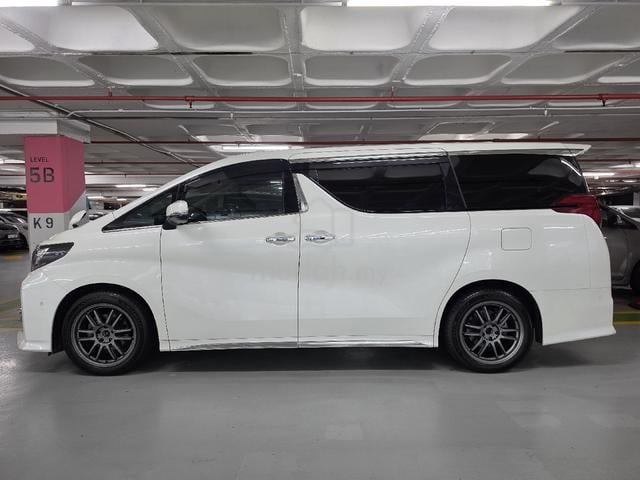 TOYOTA ALPHARD 2.5 SA TYPE BLACK 2017/20 Grade4.5B - 5