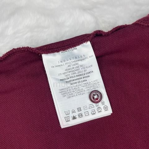 Moncler Polo Maroon Red with Logo fits - photo 5 of 5