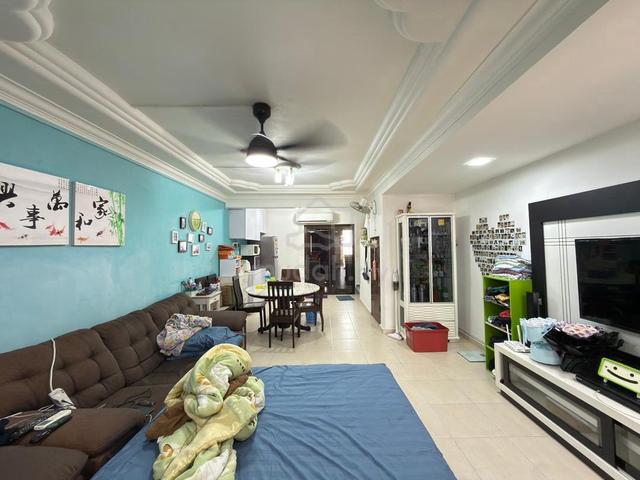 Taman Johor Jaya Double Storey Low Cost House Molek For Sale Renovate 1