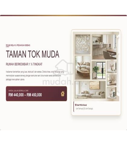SEMI-D TOK MUDA Harga Mesra Rakyat TERHAD!!! 1