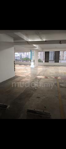 Parking lot at Riveria City Brickfields KL Central 1
