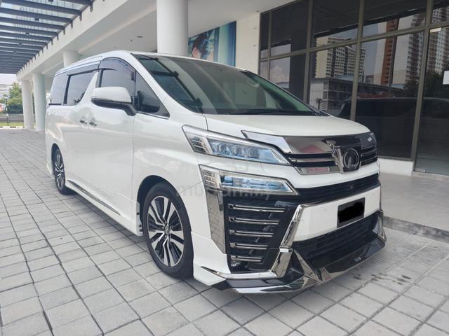2018 Toyota VELLFIRE 2.5 ZG (A) JBL ONE 0WNER - 2