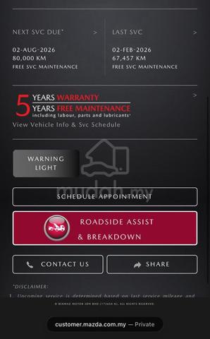 Mazda 3 2.0 GVC HIGH Sedan Under warranty - 3
